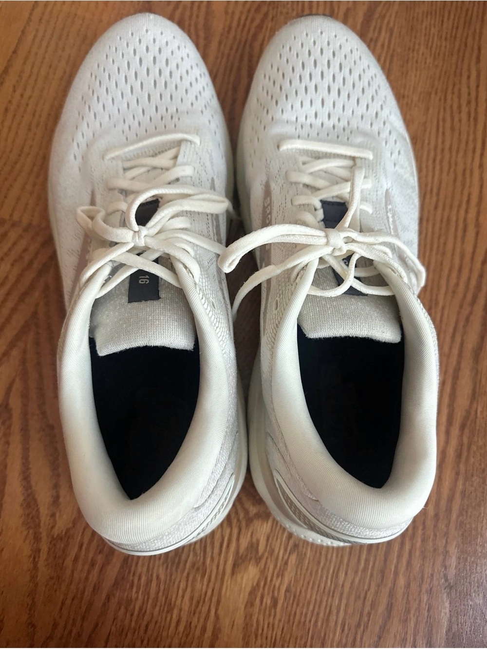 Brooks Ghost 16 Running Shoes Mens 13 Cream - Picture 8 of 8